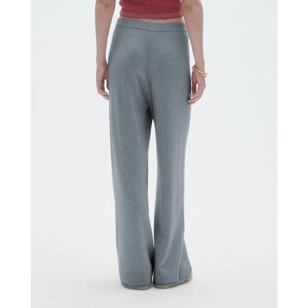 NEW GUEST IN RESIDENCE women's everywear pant in heather grey - Picture 3 of 4